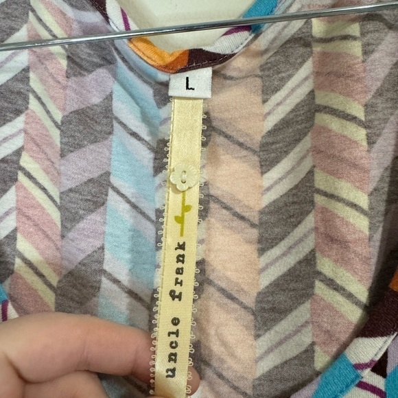 Uncle Frank Retro Colorful Geometric Artsy Women Large Mini Funky Summer Dress - Picture 5 of 7